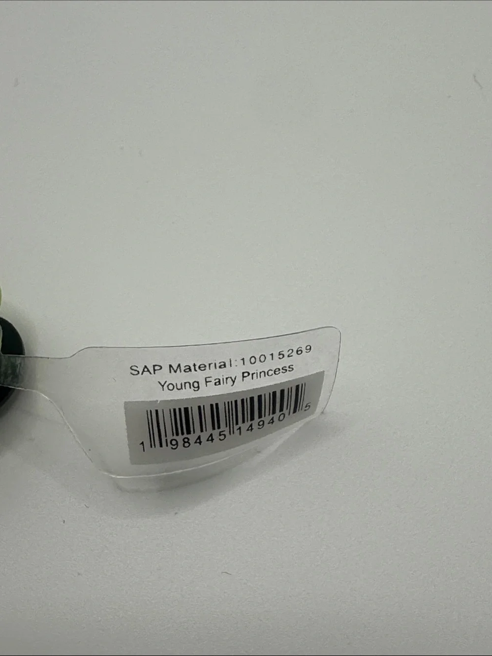 NWT CROCS Young Fairy Princess Jibbitz Green and Purple Kids Shoe Charm